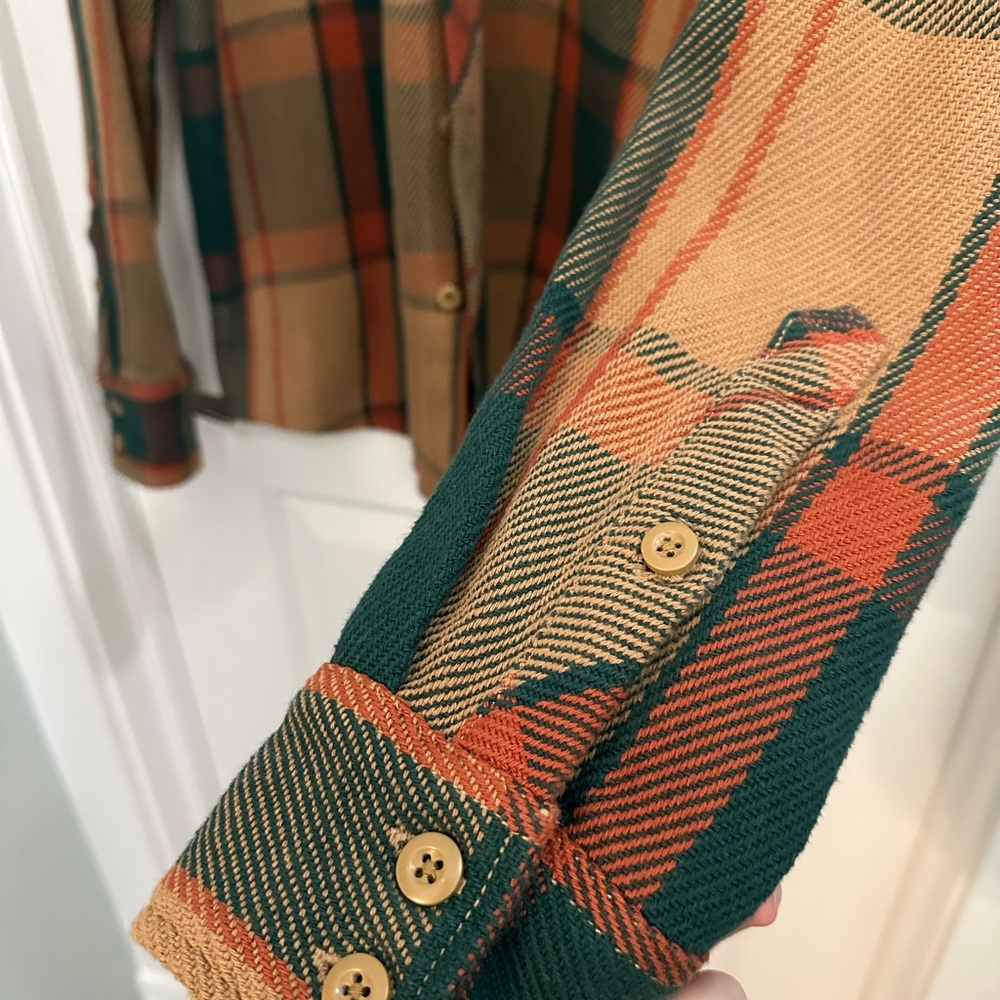 Danner - Topo Designs Plaid Shirt in Green and Brown - Picture 9 of 15